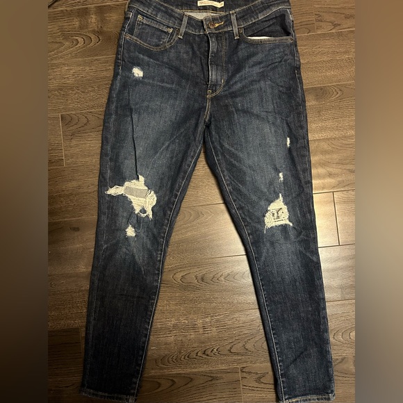 Levi’s 721 High Risk Skinny Denim Jeans - Picture 2 of 4